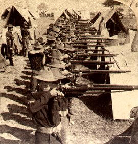 Kentucky Volunteers during the Spanish-American War of 1898