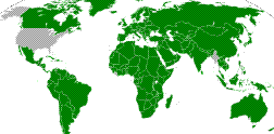 Metrication per country